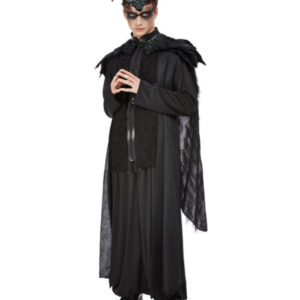 Deluxe Raven King Costume, Black
