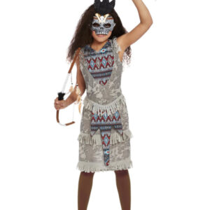 Dark Spirit Warrior Costume, Grey,