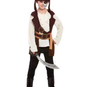 Dark Spirit Pirate Costume, Brown