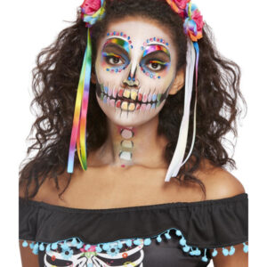 Smiffys Make-Up FX, Bright DOTD Kit, Aqua