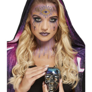 Smiffys Make-Up FX, Fortune Teller Kit, Aqua
