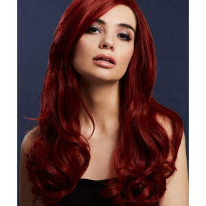 Fever Khloe Wig, True Blend, Ruby Red