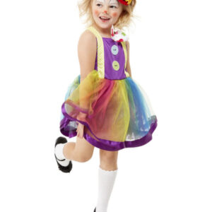 Toddler Clown Costume, Purple