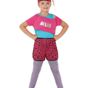 80s Relax Costume, Pink