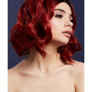 Fever Kourtney Wig, Two Toned Blend, Ruby Red