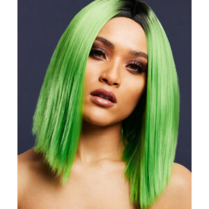 Fever Kylie Wig, Two Toned Blend, Lime Green