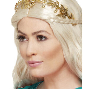 Grecian Leaf Headband, Gold