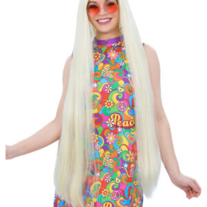 Extra Long Hippie Wig, Blonde