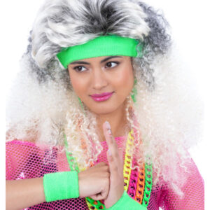 80s Neon Sweatbands, Green