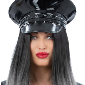 Spiked Bondage Captains Hat