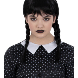 Kids Gothic School Girl Wig