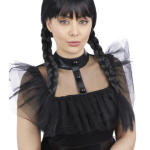 Adult Gothic School Girl Wig