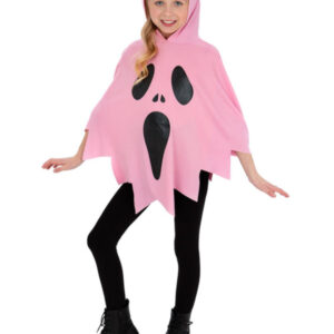 Pink Ghost Poncho