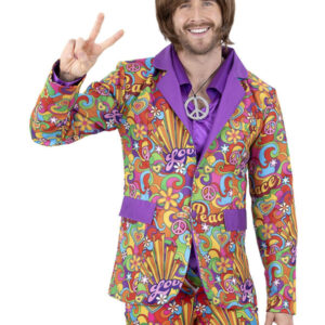 60s Rainbow Peace Jacket