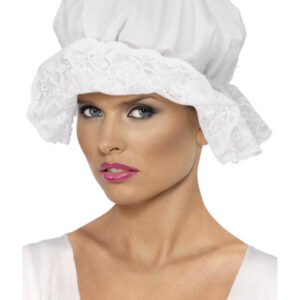 Mop Cap, White