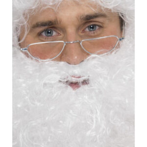 Santa Half Moon Specs, Silver