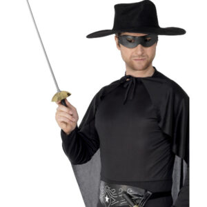 Rapier Sword and Eye Mask, Green & Black