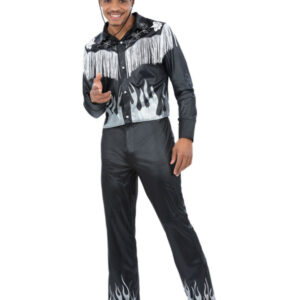 Black Glamorous Cowboy Costume