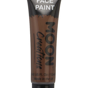 Moon Creations Face & Body Paint, Brown
