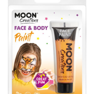 Moon Creations Face & Body Paint, Orange