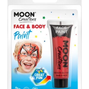 Moon Creations Face & Body Paint, Red
