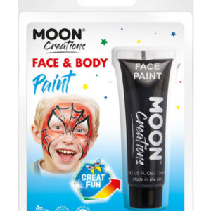 Moon Creations Face & Body Paint, Black