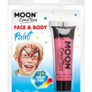 Moon Creations Face & Body Paint, Bright Pink