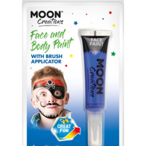 Moon Creations Face & Body Paints, Dark Blue