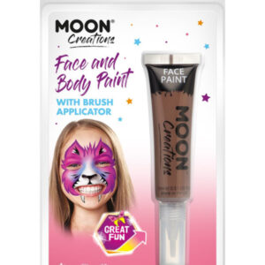 Moon Creations Face & Body Paints, Brown