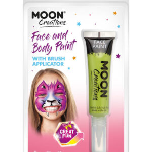Moon Creations Face & Body Paints, Lime Green