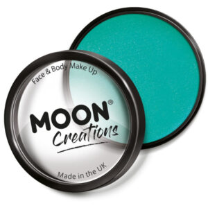Moon Creations Pro Face Paint Cake Pot, Turquoise