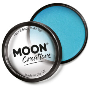 Moon Creations Pro Face Paint Cake Pot, Aqua