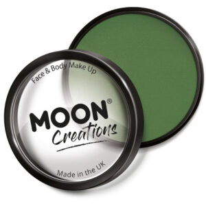 Moon Creations Pro Face Paint Cake Pot,Grass Green