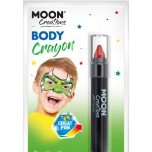 Moon Creations Body Crayons, Red