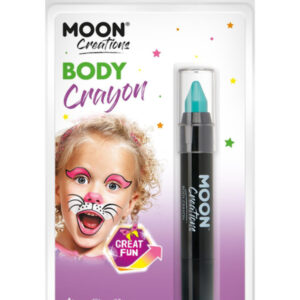 Moon Creations Body Crayons, Turquoise