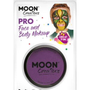 Moon Creations Pro Face Paint Cake Pot, Purple