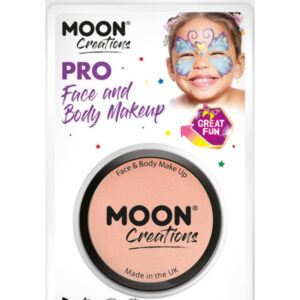 Moon Creations Pro Face Paint Cake Pot, Peach