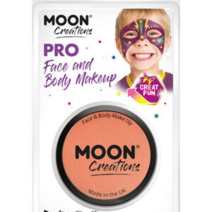 Moon Creations Pro Face Paint Cake Pot, Apricot