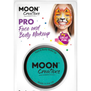 Moon Creations Pro Face Paint Cake Pot, Turquoise