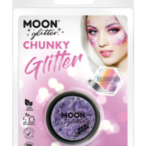 Moon Glitter HolograpHic Chunky Glitter, Purple