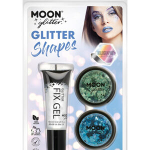 Moon Glitter Holographic Glitter Shapes,