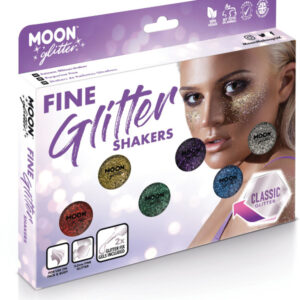 Moon Glitter Classic Fine Glitter Shaker, Assorted