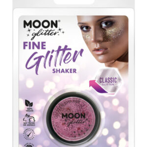 Moon Glitter Classic Fine Glitter Shakers, Pink