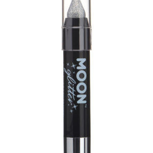 Moon Glitter Holographic Body Crayons, Silver
