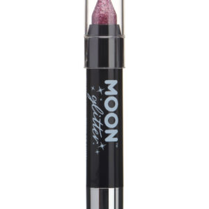Moon Glitter Holographic Body Crayons, Pink