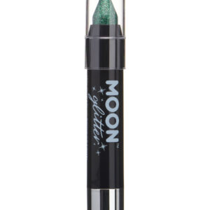 Moon Glitter Holographic Body Crayons, Green