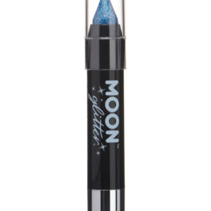 Moon Glitter Holographic Body Crayons, Blue