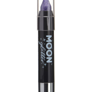 Moon Glitter Holographic Body Crayons, Purple