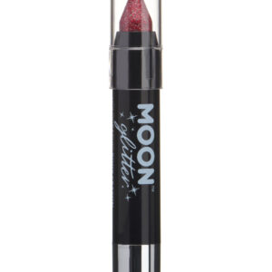 Moon Glitter Holographic Body Crayons, Red