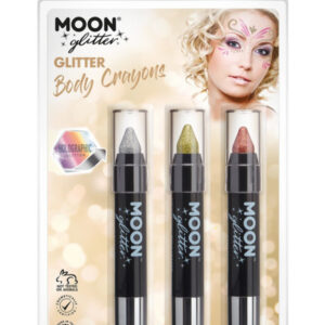 Moon Glitter Holographic Body Crayons,